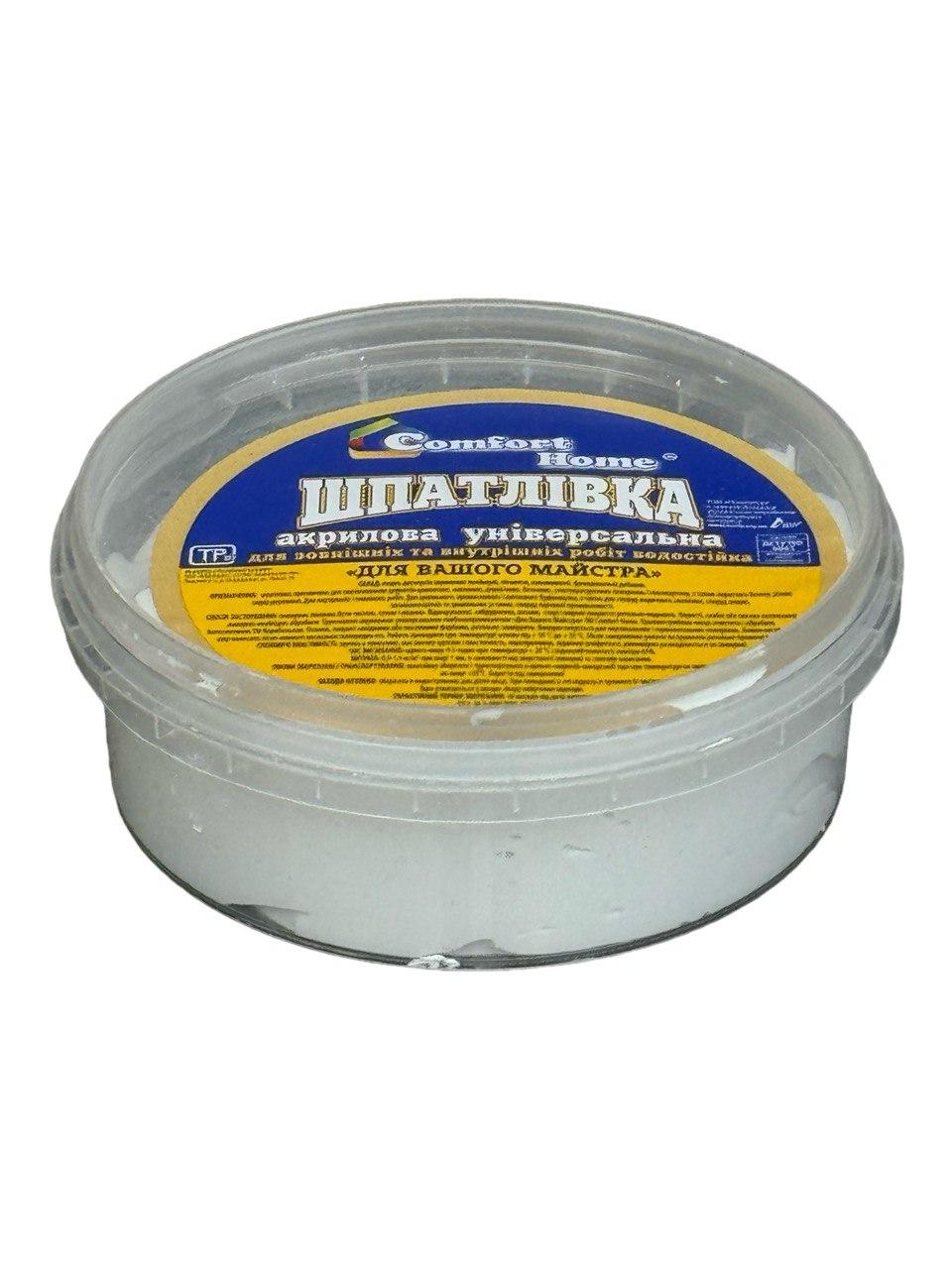 Шпатківниця акрилова універсальна Comfort Home 0.25 кг (дуб)