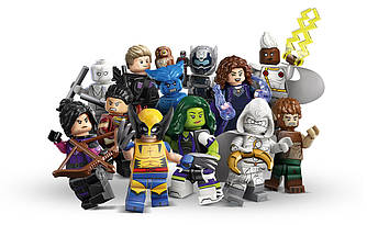 Мініфігурки LEGO Minifigures Marvel Studios, серія 2 — повна колекція
