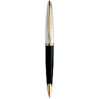 Ручка шариковая Waterman CARENE Deluxe Black/silver BP 21 200 EVO