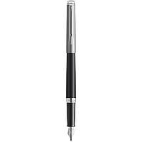 Ручка перьевая Waterman HEMISPHERE Essentials Metal & Black Lacquer CT FP F 12 006 EVO