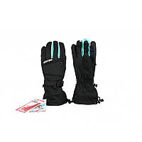 Рукавиці чоловічі Echt Sports гірськолижні чорний / синій (HX012-1-blue) — L