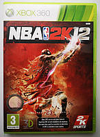 NBA 2K12, Б/В, англійська версія - диск для Xbox 360