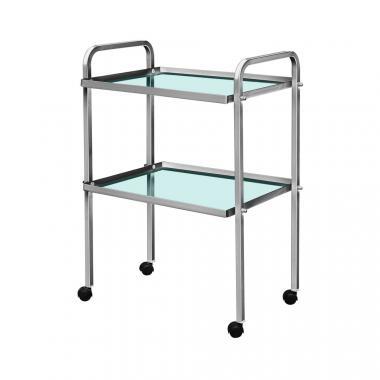 Инструментальный столик медицинский из нержавеющей стали СИ-5 Завет столик-тележка медицинская на колесиках