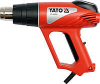 Технический фен пистолет сетевой тепловая пушка YATO YT-82288 2000 Вт 350 - 550 °С