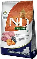 Farmina N&D Free Grain Dog Lamb & Blueberry Puppy Medium & Maxi, сухой беззерновой корм для щенков, ягненок 100