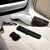 Автомобильный пылесос Auto Cleaner. Портативный пылесос в машину. Пылесос в авто аккумуляторный