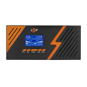 ДБЖ з правильною синусоїдою 12V LPM-PSW-1500VA (1050 Вт) Black