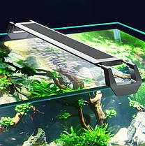 Світильник SunSun ADK-600C WB, 15 Вт. LED світильник для акваріумів завдовжки 60-68 см. 7500К, фото 5
