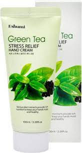 Крем Eshumi для рук Green Tea Stress Relief з екстрактом зеленого чаю 100 мл