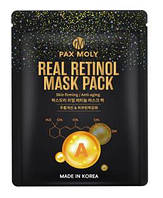 Маска тканевая Pax Moly для лица Real Retinol с ретинолом 25 мл