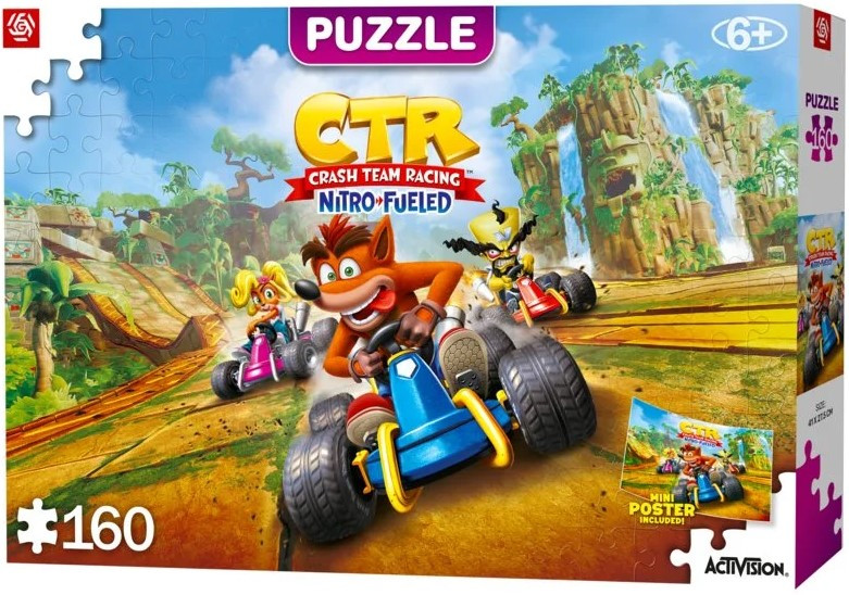 GoodLoot Пазл Crash Team Racing Nitro-Fueled Puzzles 160 ел.