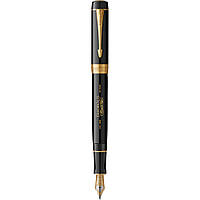 Ручка перьевая Parker DUOFOLD 135th Anniversary Precious Black GT FP18-С F 98 601 EVO