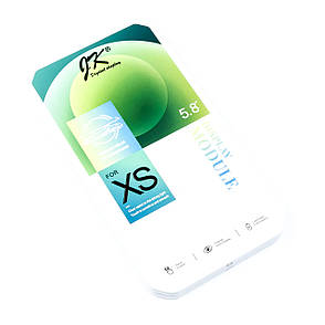 Дисплей APPLE iPhone XS (IPS) (IN CELL) (JK) з чорним тачскріном, фото 2