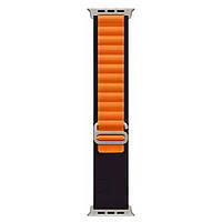 Ремінець для годинника Apple Watch Alpine Loop 42/44/45/49mm 6.Orange-Black