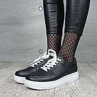 Кеды Fashion 128-105 BLACK-WHITE 37 Черный (128-105BKWT)