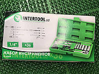 Набор инструментов 36 шт., 1/4" INTERTOOL ET-6036SP PRO_399