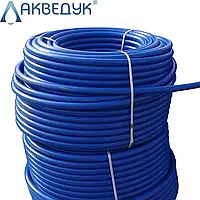 Труба d90*4,3 PN6 ПЕ80 поліетиленова Акведук синя питна