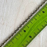 Ланцюжок біжутерійний колір бронза, фото 3