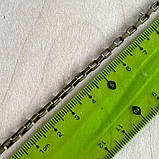 Ланцюжок біжутерійний колір бронза, фото 2