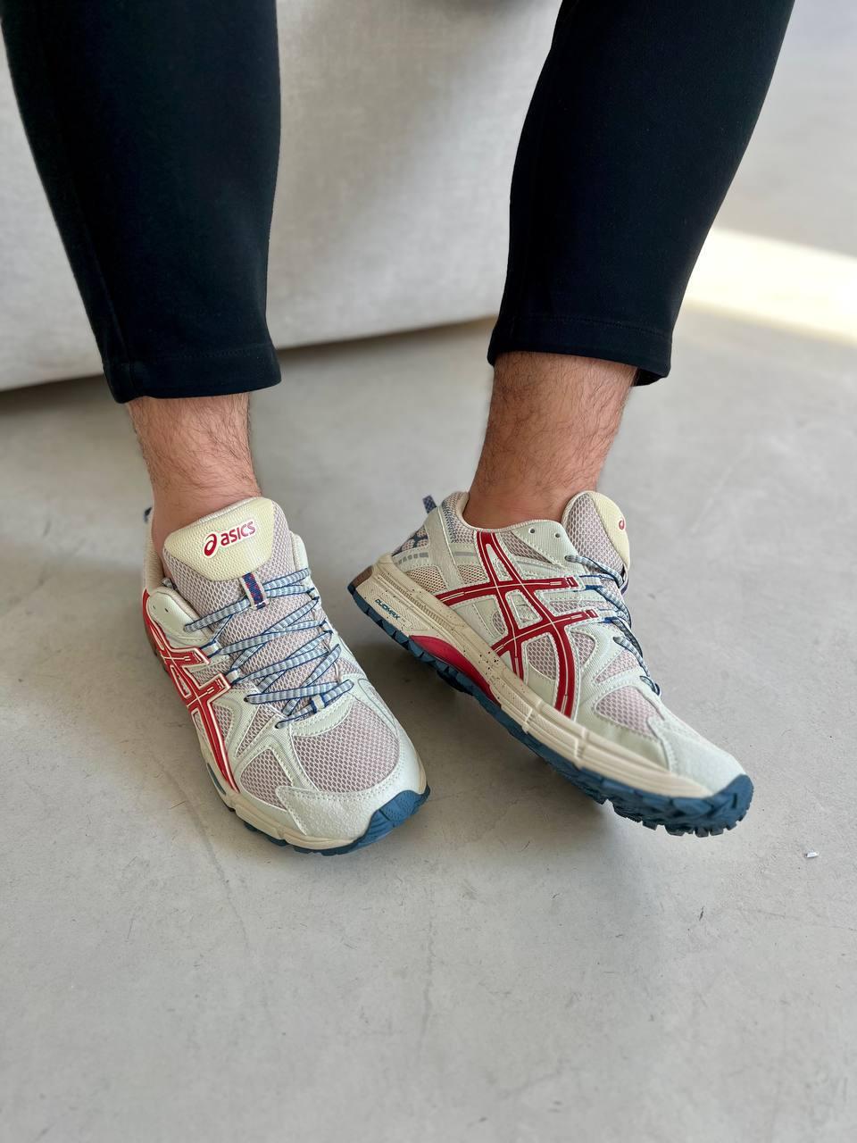 Чоловічі текстильні кросівки ASICS Gel жовтогар, чоловічі кеди Асікс жовтогарячі. Чоловіче взуття
