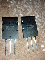 Пара выходных транзисторов 2SC5200 + 2SA1943 оригинал! Toshiba