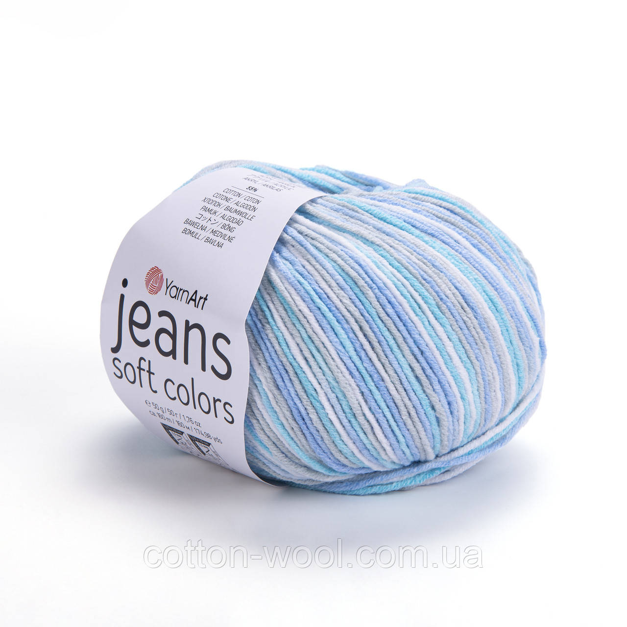 Yarnart Jeans Soft Colors (Ярнарт Джинс Софт Колор) 6203, фото 1
