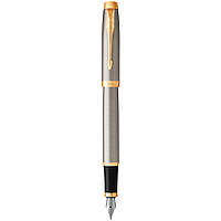 Ручка перьевая Parker IM 17 Brushed Metal GT FP F 22 211 EVO