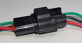 Роз`єм авто герметичний Dj70216y-1.8 з кабелем 3Pin (штекер та гніздо)
