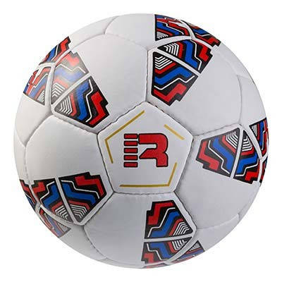 М'яч футбольний Grippy Ronex PRIDE R-201, біло-блакитний і біло/червоний, фото 1