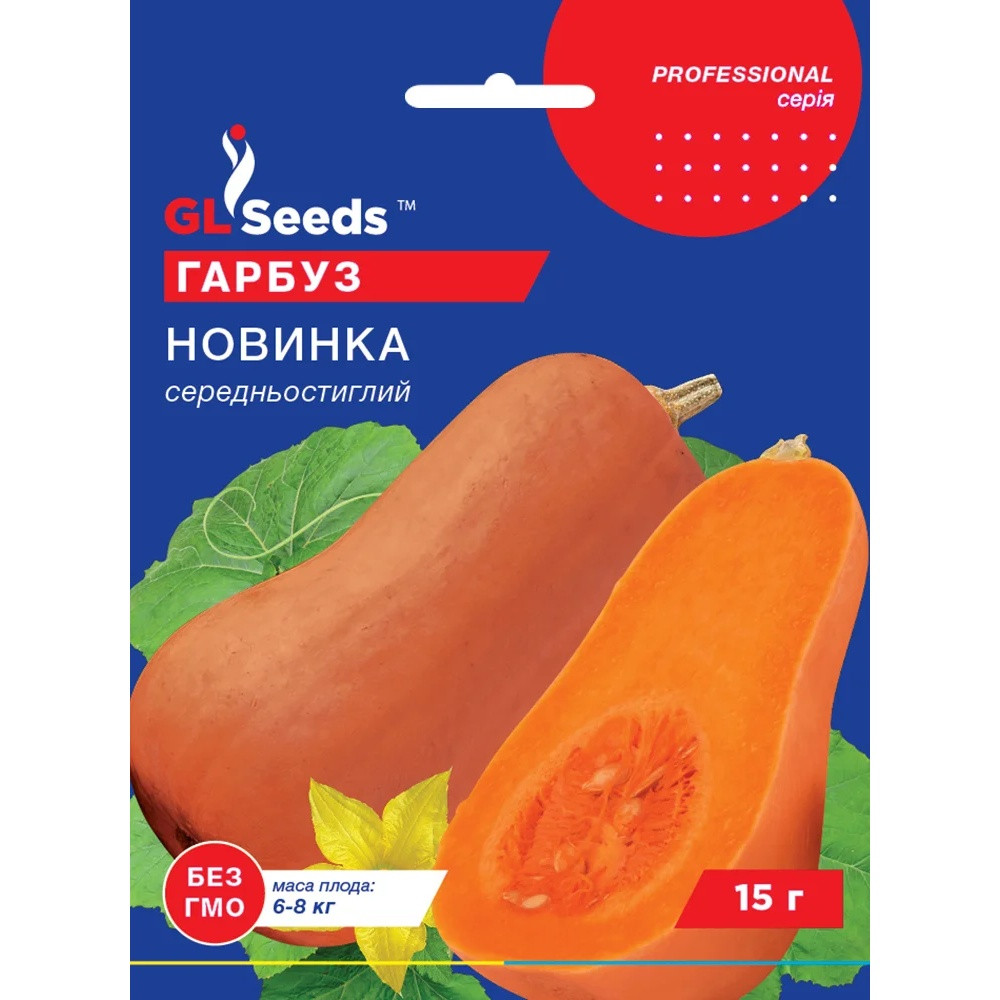Насіння Гарбуз Новинка GL Seeds 15г (Professional292), фото 1