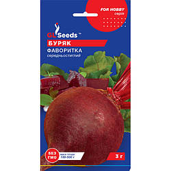 Насіння Буряк Фаворитка GL Seeds 3г (For Hobby1889)