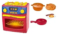 Розвиваючий набір Піч з духовкою і посудкою та продуктами / Детская Плита световой и звуковой эффект