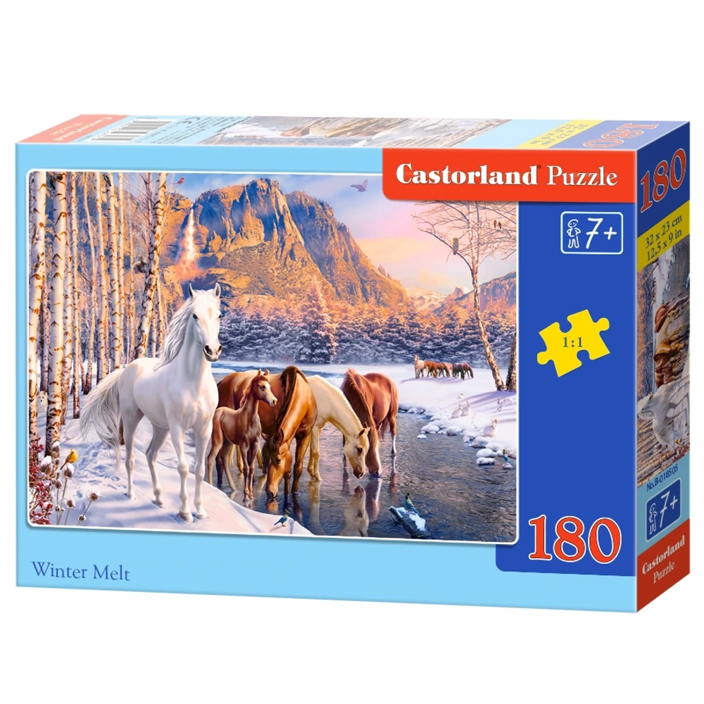 Пазл "Зима відступає", 180 елементів Castorland (5904438018505)