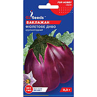 Семена Баклажан Фиолетовое чудо GL Seeds 0.3г (For Hobby714)