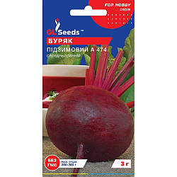Насіння Буряк Підзимовий GL Seeds 3г (For Hobby793)