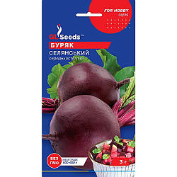 Насіння Буряк Селянський GL Seeds 3г (For Hobby2235)