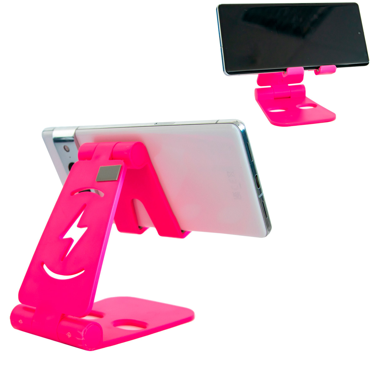 Універсальний тримач L 301 Рожевий Flat Folding Bracket, стійка для телефону