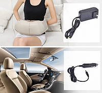 Масажер роликовий для шиї та спини Massager of Neck Kneading (2 масажні ролики, зарядка від мережі + автомобільна), фото 9