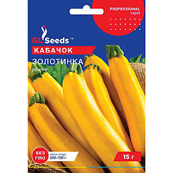 Насіння Кабачок-цукiнi Золотинка GL Seeds 15г (Professional209)
