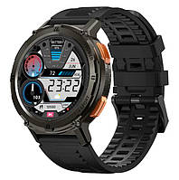 Умные часы Smart Kospet Tank T2 Black, smartwatch электронные для айфона, для телефона, часы наручные мужские