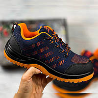 Робочі кросівки чоловічі ударостійкі з метал носком, демісезонні захисні, спецвзуття робоче чоловіче,польша