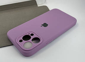 Чехол на iPhone 15 Pro Max Original Silicone Case Full накладка бампер бузковий