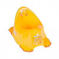 Горшок детский Фольк Tega Baby FL-001-113 без музыки, желтый, World-of-Toys