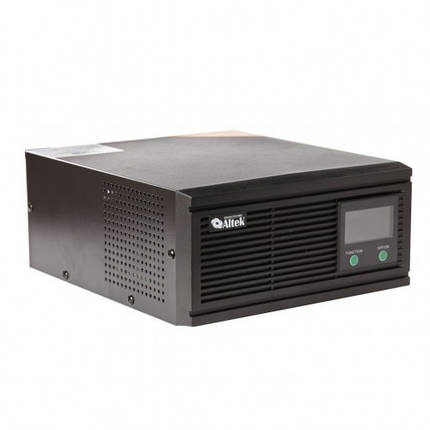 Автономний перетворювач напруги з зарядним пристроєм ALTEK ASK12 800 VA/640W DC12V, фото 1