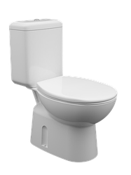 Унітаз підлоговий VIBA EGE, с бачком, горизонтальний випуск