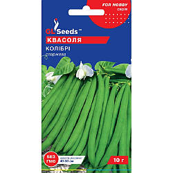 Насіння Квасоля спаржева Колібрі кущова GL Seeds 10г (For Hobby778)