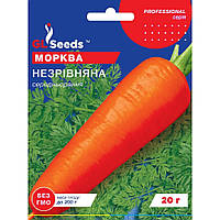 Насіння Морква Незрівнянна GL Seeds 20г (Professional128)