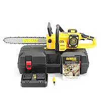 Аккумуляторная цепная пила DeWalt DCM575N (36V, 6Ah, шина 40см). АКБ пила Деволт