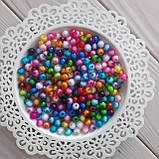 Кришталеві намистини мікс 8 мм (штучні) 10 гр - 40 шт., фото 2