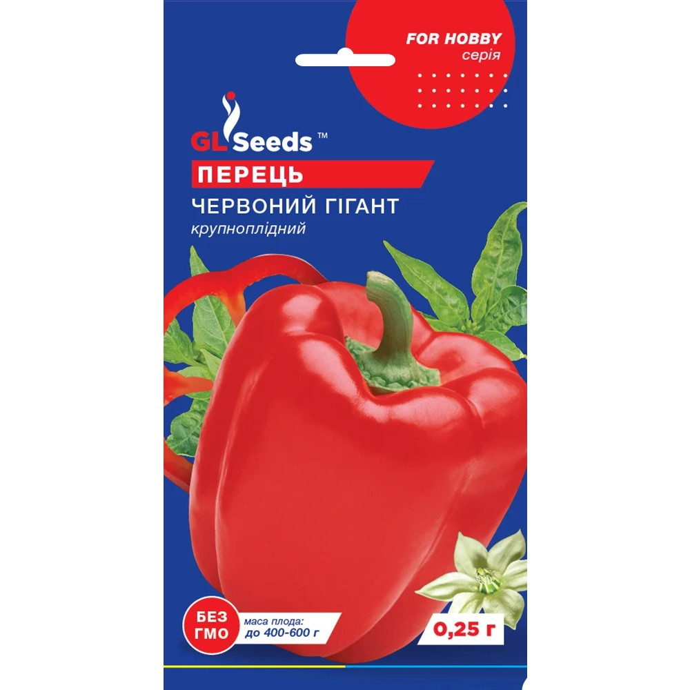 Насіння Томат Червоний гігант GL Seeds 0.1г (For Hobby2190)